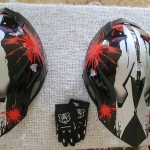 New bmx/dirt bike helmets